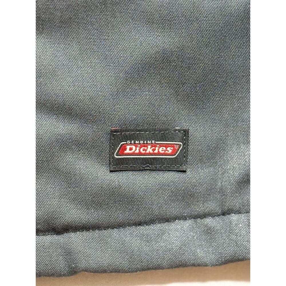 Vintage Dickies Eisenhower Jacket XL Black Gray Two Tone Quilted Work Coat USA - Picture 3 of 11